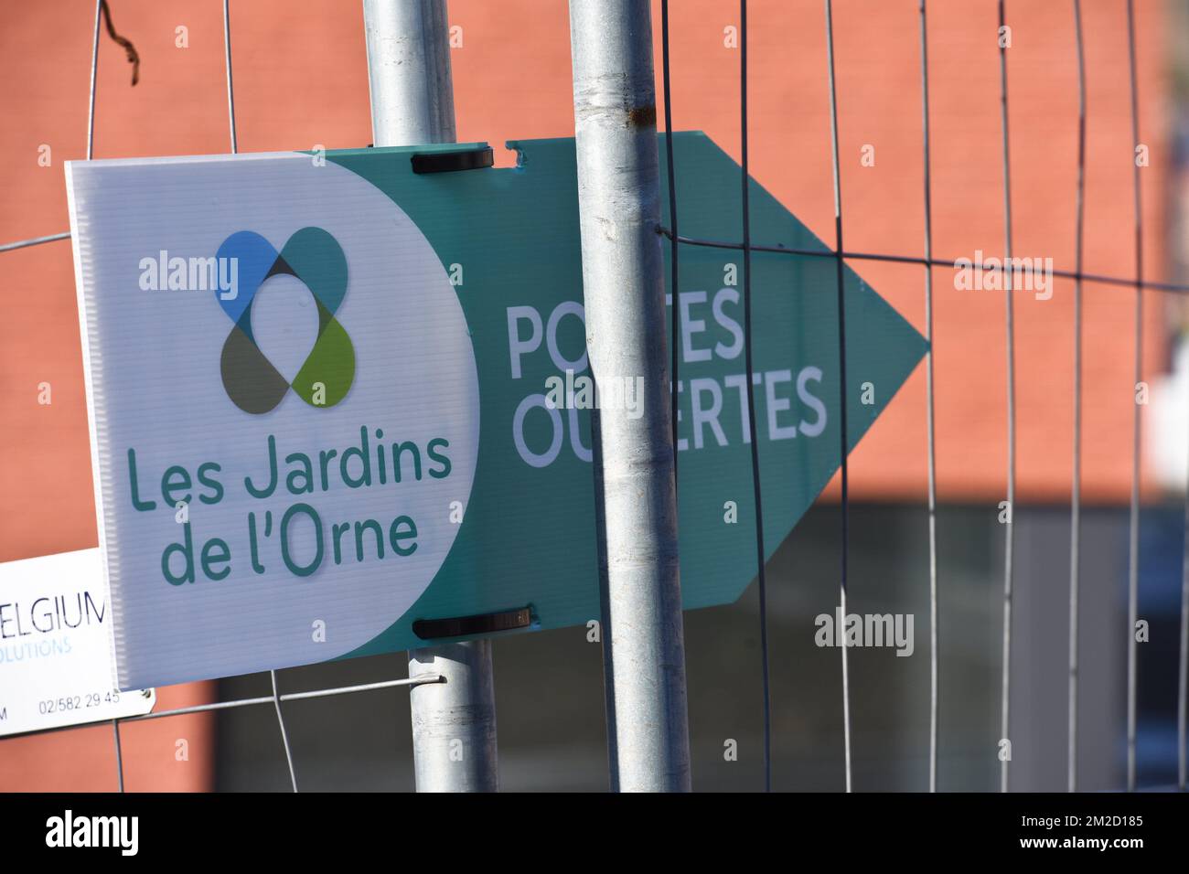 Logement Jardins de l'Orne | nouveaux logements les jardins de l'orne 10/02/2018 Banque D'Images