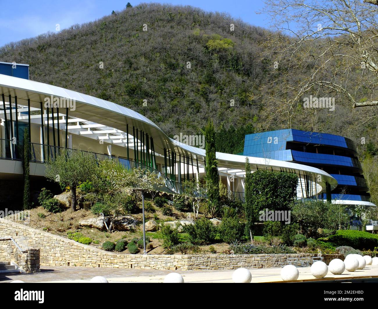 Thermes d'Avène | Station thermale d'Avène les bains spéciés des soins de la peau 18/04/2018 Banque D'Images