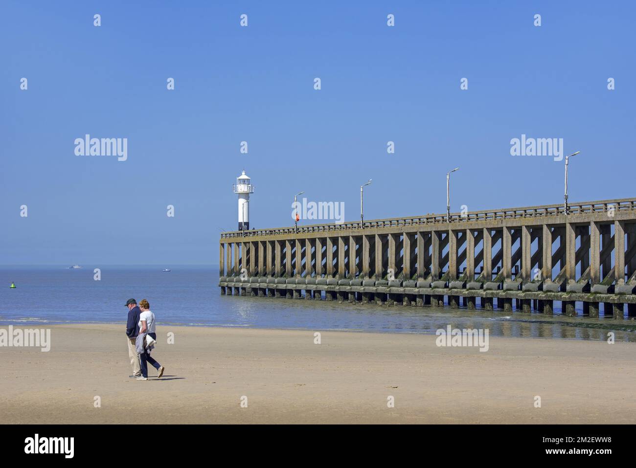 Phare de blankenberge Banque de photographies et d’images à haute