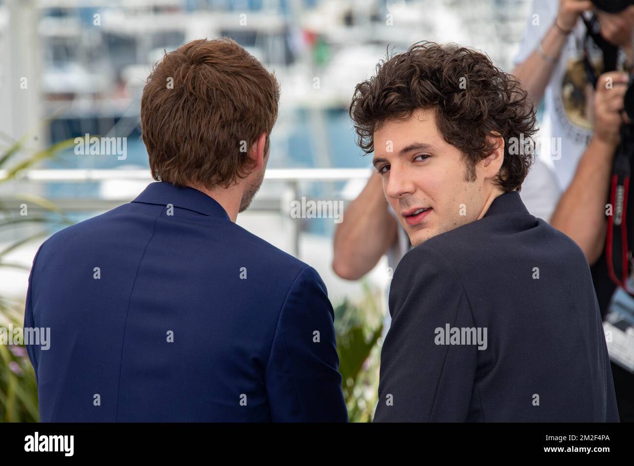 Désolé Angel Photocall acteur Pierre Deladonchamps et acteur Vincent Lacoste| Plaire, Aimer et Courirvite photocall. l'acteur Pierre Deladonchamps et l'acteur Vincent Lacoste 11/05/2018 Banque D'Images