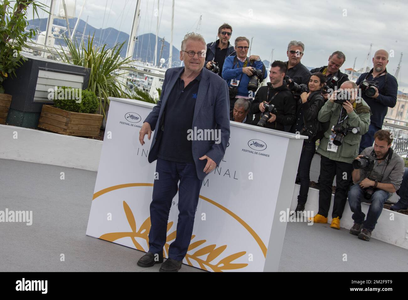 Daniel Cohn-Bendit assiste au photocall de 'la Traversee' lors du Festival annuel de Cannes 71st au Palais des Festivals | Daniel Cohn-Bendit assiste au photocall de 'la Traversee' lors du 71e Festival de Cannes au Palais des Festivals. 14/05/2018 Banque D'Images