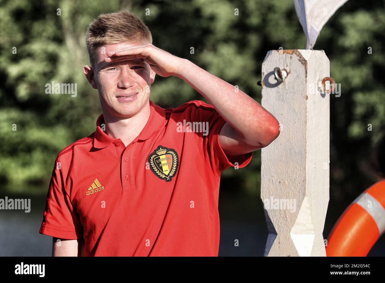Maillot/Tenue Belgique Kevin De Bruyne 7 Domicile Coupe Du Monde 2018 Manche Longue 6846