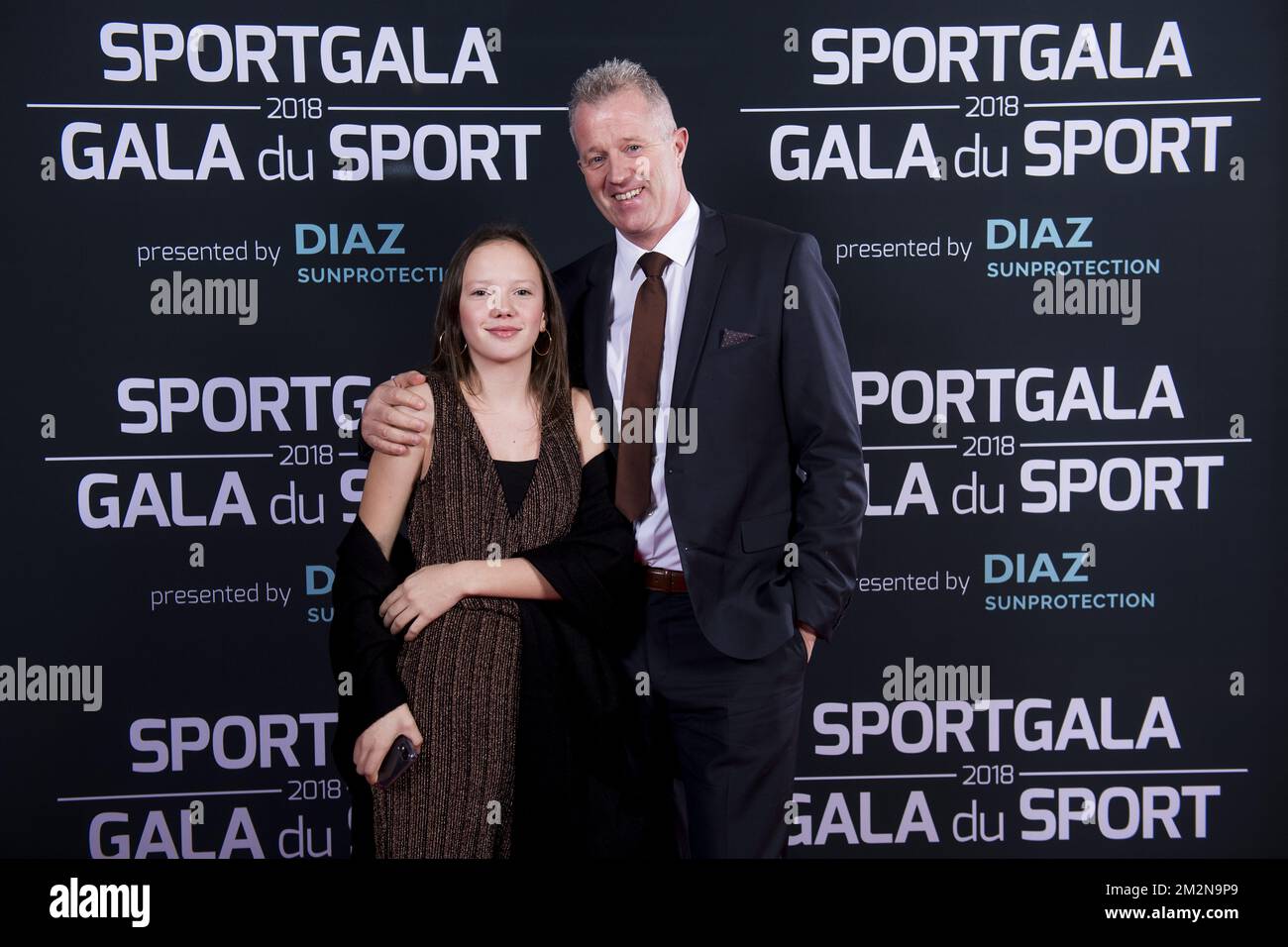 Vital Heynen photographié sur le tapis rouge avant la soirée de gala pour les femmes et hommes sportifs de l'année 2018, samedi 22 décembre 2018, à Bruxelles. BELGA PHOTO LAURIE DIEFFEMBACQ-JASPER JACOBS-GREGORY VAN GANSEN-PHILIPPE CROCHET Banque D'Images