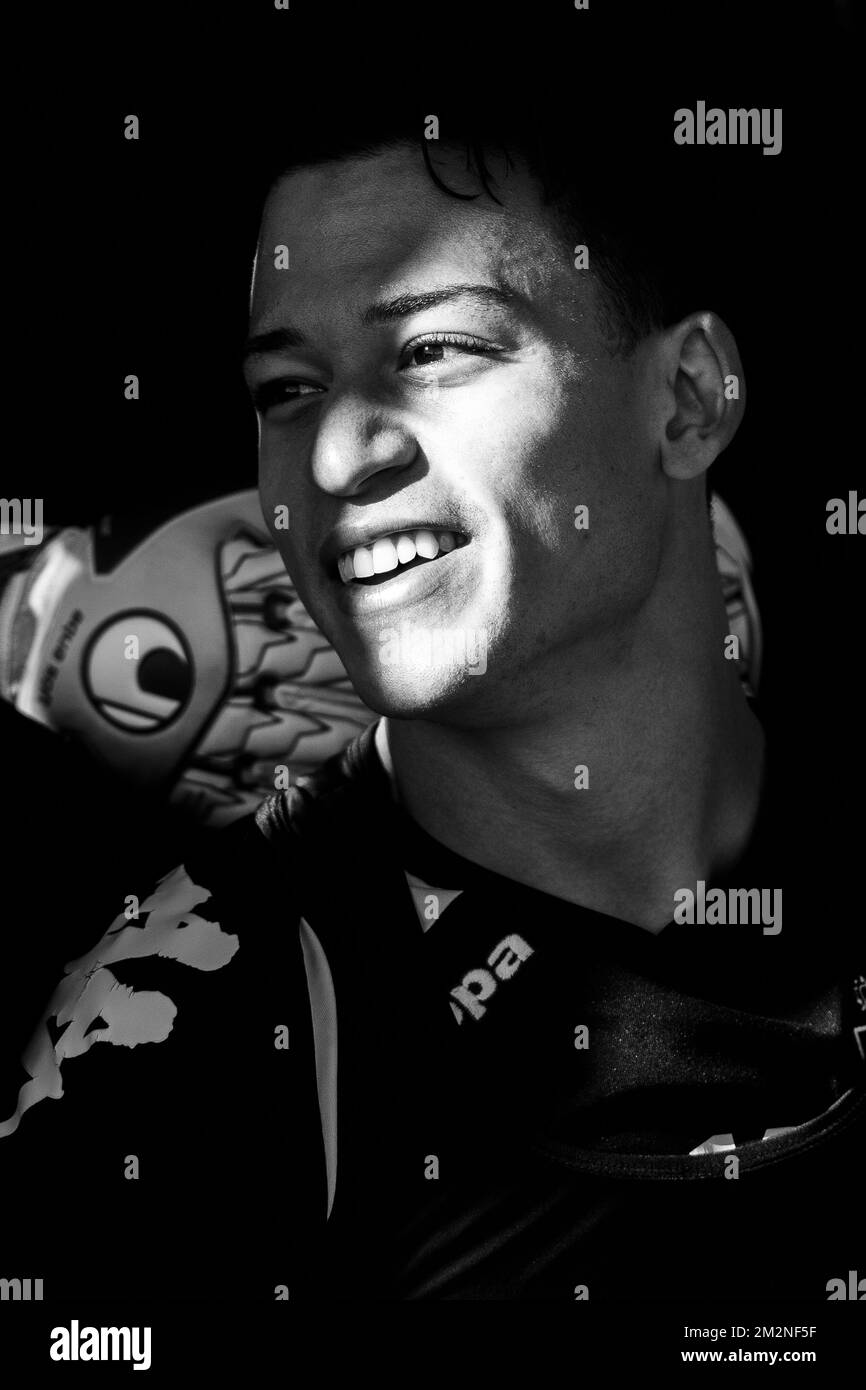 Christian Benavente de Charleroi photographié pendant la séance de formation du matin le deuxième jour du camp d'entraînement d'hiver de l'équipe belge de football de première division Sporting Charleroi, à Valence, Espagne, dimanche 06 janvier 2019. BELGA PHOTO LAURIE DIEFFEMBACQ Banque D'Images