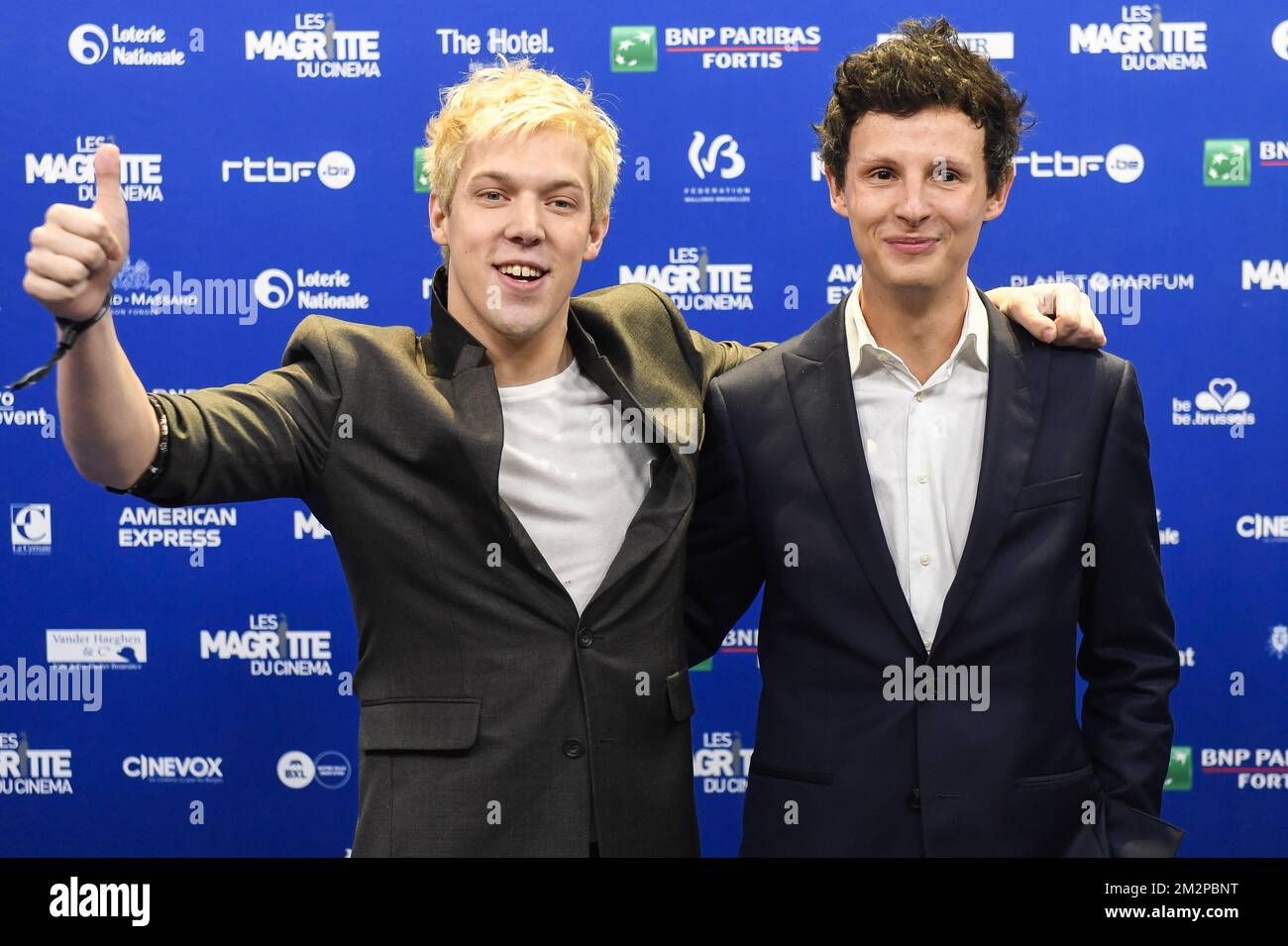 Mustii photographié lors de l'édition 9th de la cérémonie de remise des prix du film 'Magritte du Cinéma', samedi 02 février 2019, à Bruxelles. Les prix sont remis aux films de producteurs francophones belges. BELGA PHOTO LAURIE DIEFFEMBACQ Banque D'Images