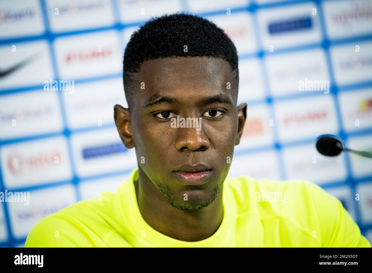 Genk nouveau joueur colombien Carlos Cuesta photographié lors d'une conférence de presse pour présenter les nouveaux joueurs de KRC Genk, avant le début de la saison 2019-2020 de la Ligue belge Jupiler Pro. Jeudi 04 juillet 2019. BELGA PHOTO JASPER JACOBS Banque D'Images