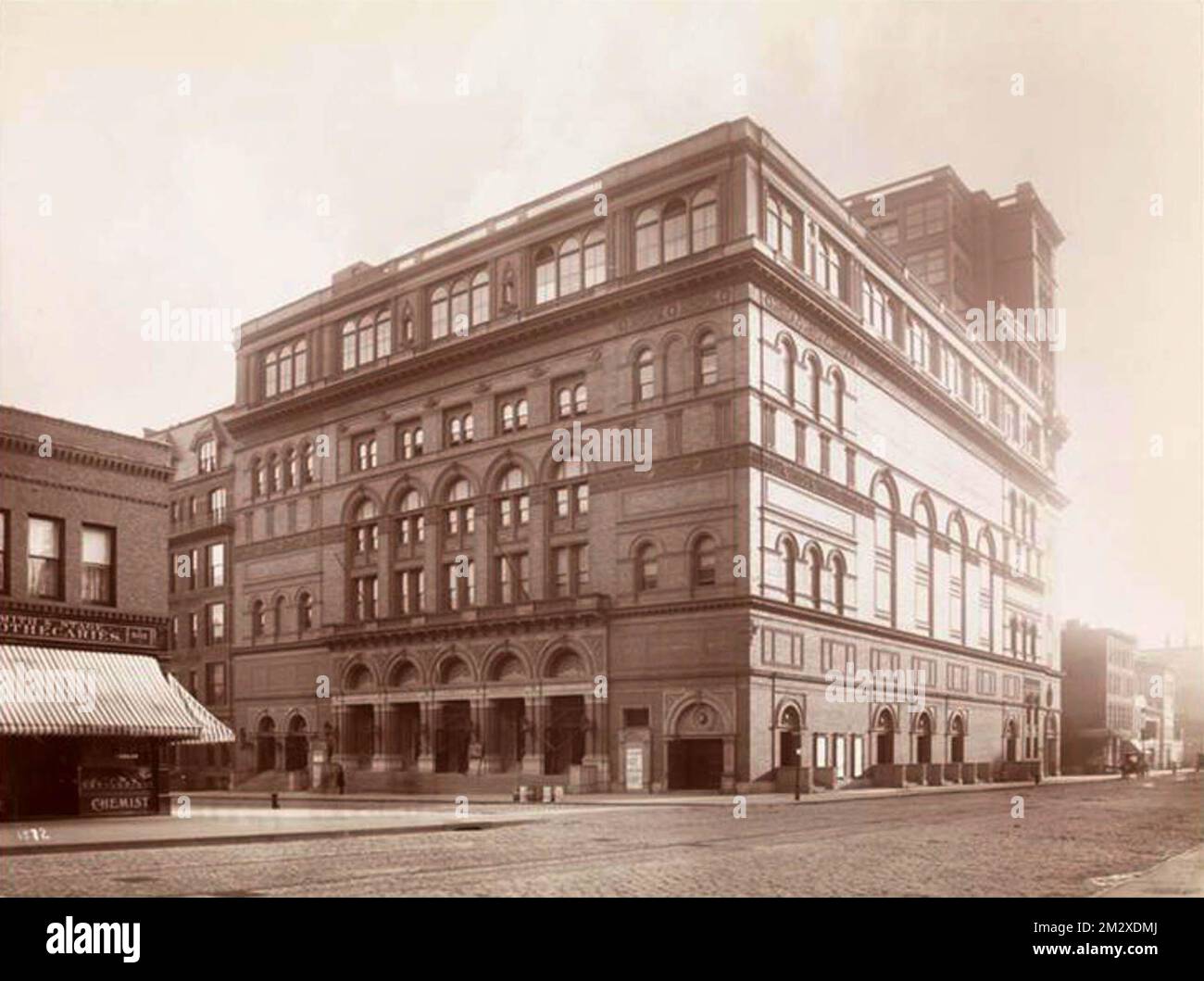 Carnegie Hall en 1895 Banque D'Images