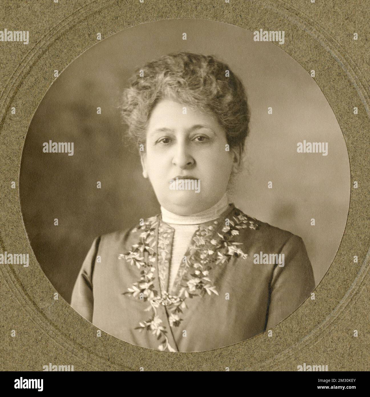 Max Bütinghausen photographe allemand - Dr. Aletta Jacobs, Hollandais suffragette, Banque D'Images