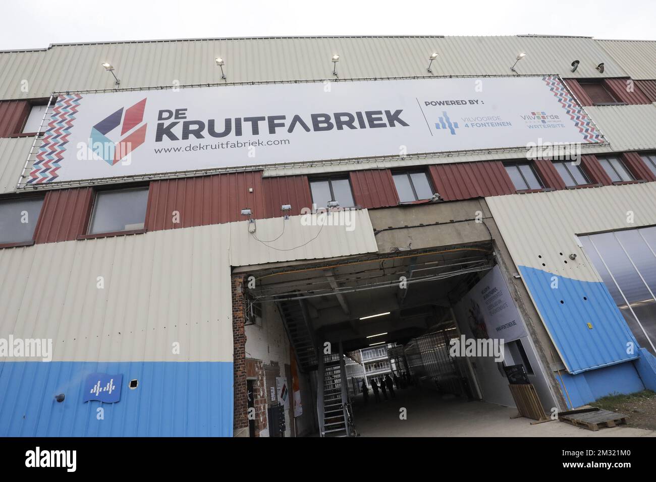 L'illustration montre le Kruitfabriek pendant les recherches de Frederik Vanclooster, un homme de 22 ans qui a disparu après une fête du nouvel an à Vilvoorde, le jeudi 02 janvier 2020. BELGA PHOTO THIERRY ROGE Banque D'Images