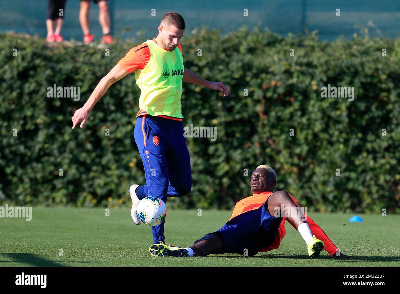 L'illustration montre le camp d'entraînement d'hiver de l'équipe belge de football de première division Royal Antwerp FC à Algorfa, Espagne, le lundi 06 janvier 2020. BELGA PHOTO JOMA Banque D'Images