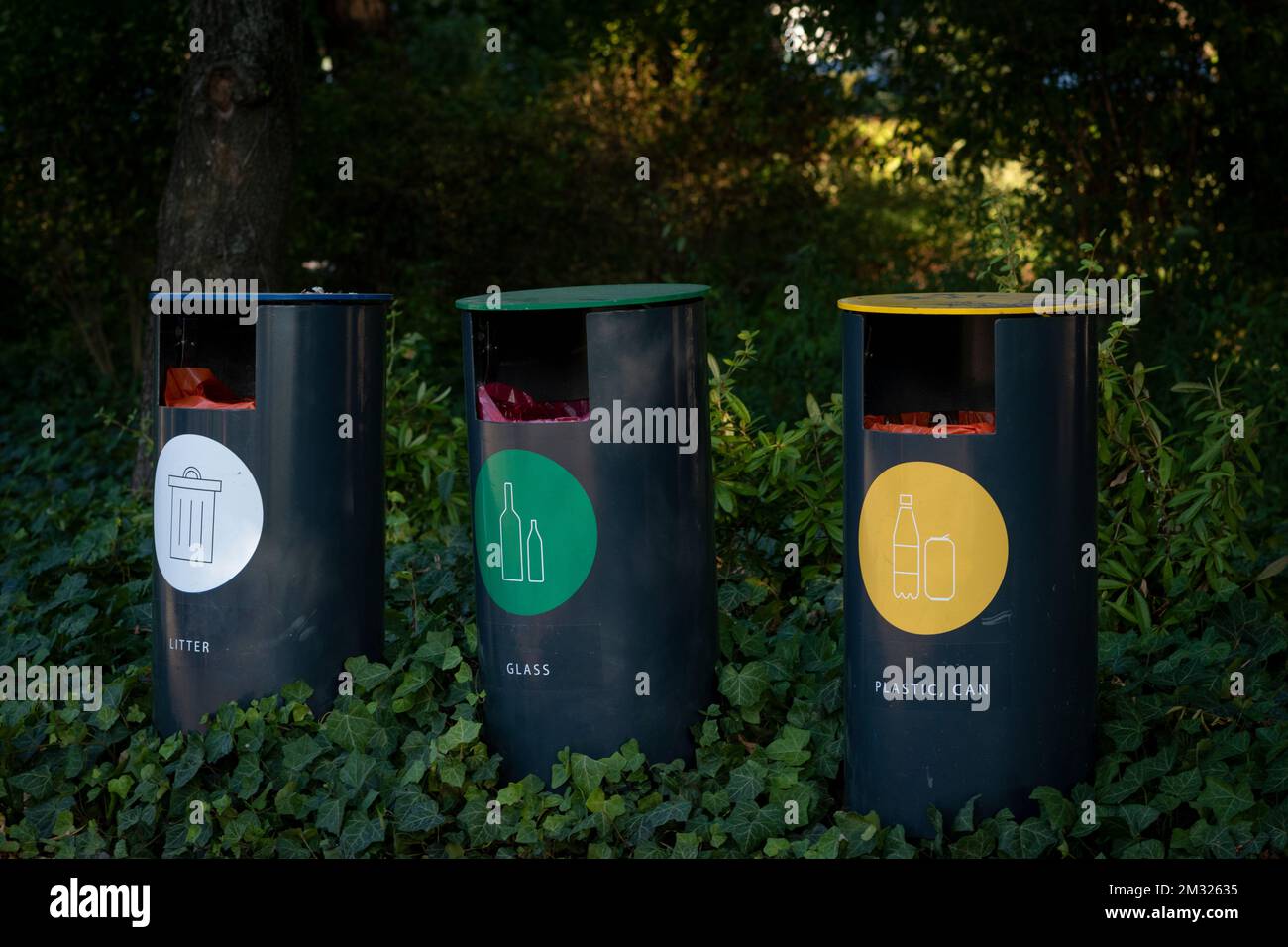 Poubelle de tri sélectif Banque de photographies et d'images à haute  résolution - Alamy