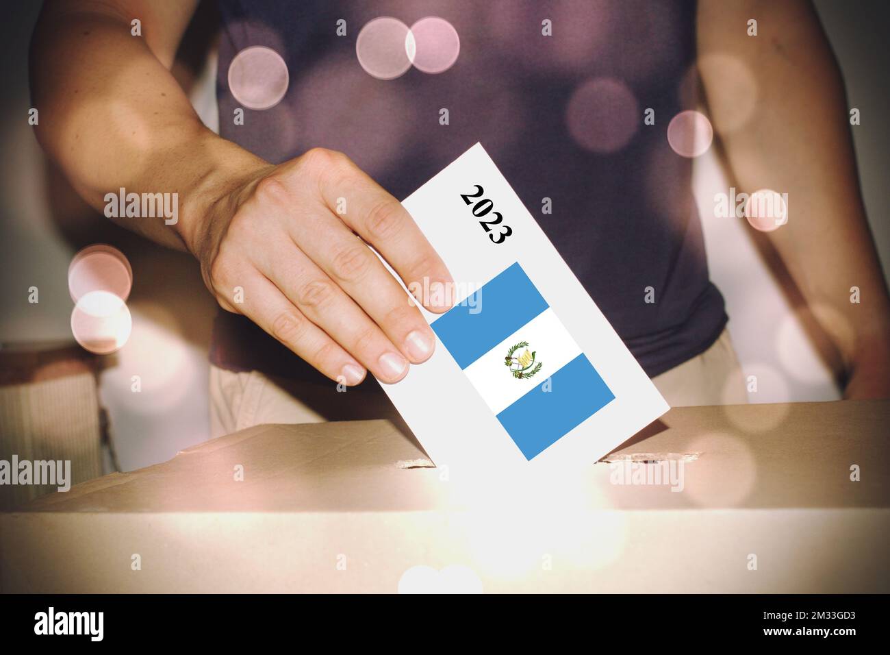 Paraguay concept de vote politique Banque D'Images