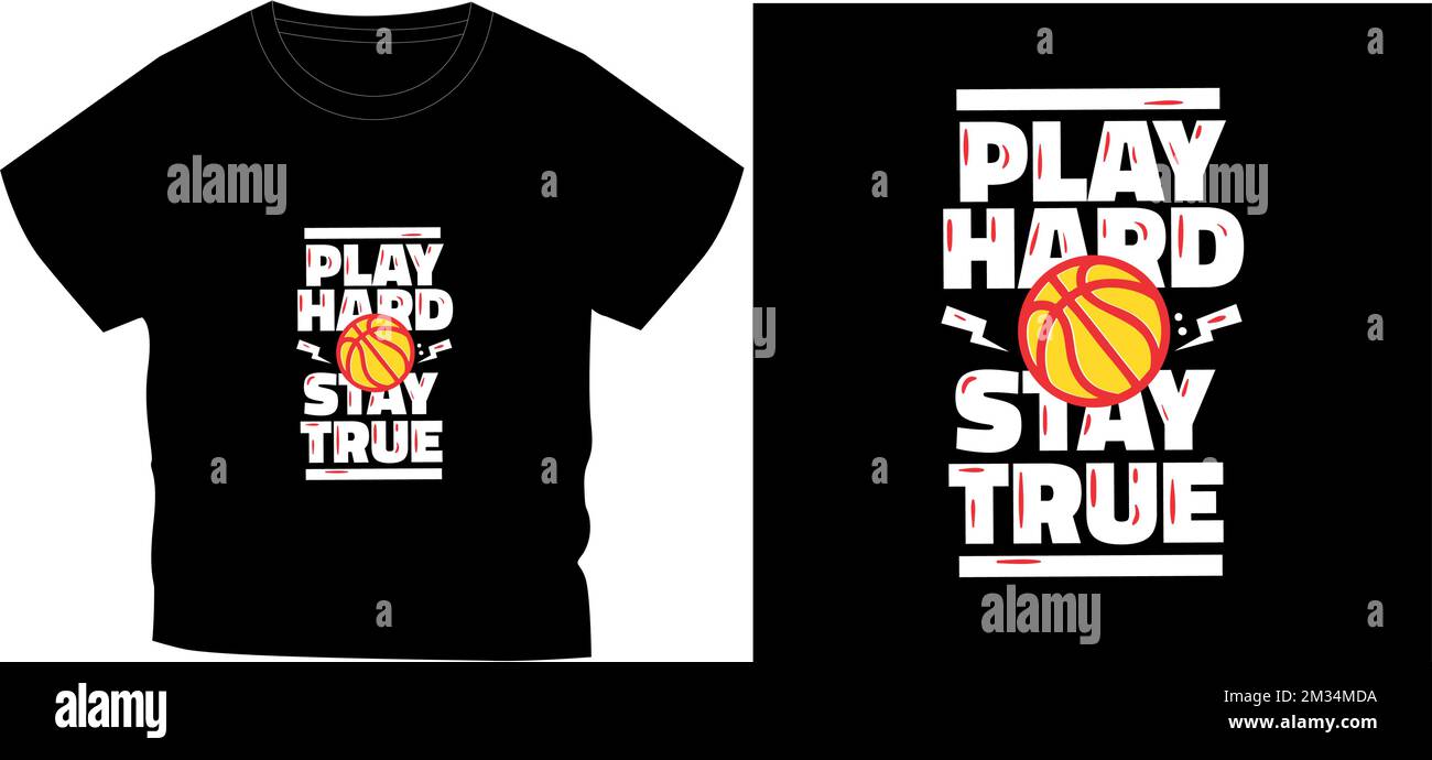 jouez au t-shirt de football dur dessin graphique vecteur illustration fichier numérique Illustration de Vecteur