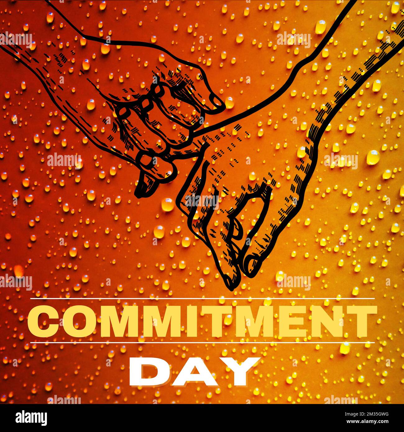 Journée de l'engagement, commémorée chaque 1 janvier, Banque D'Images