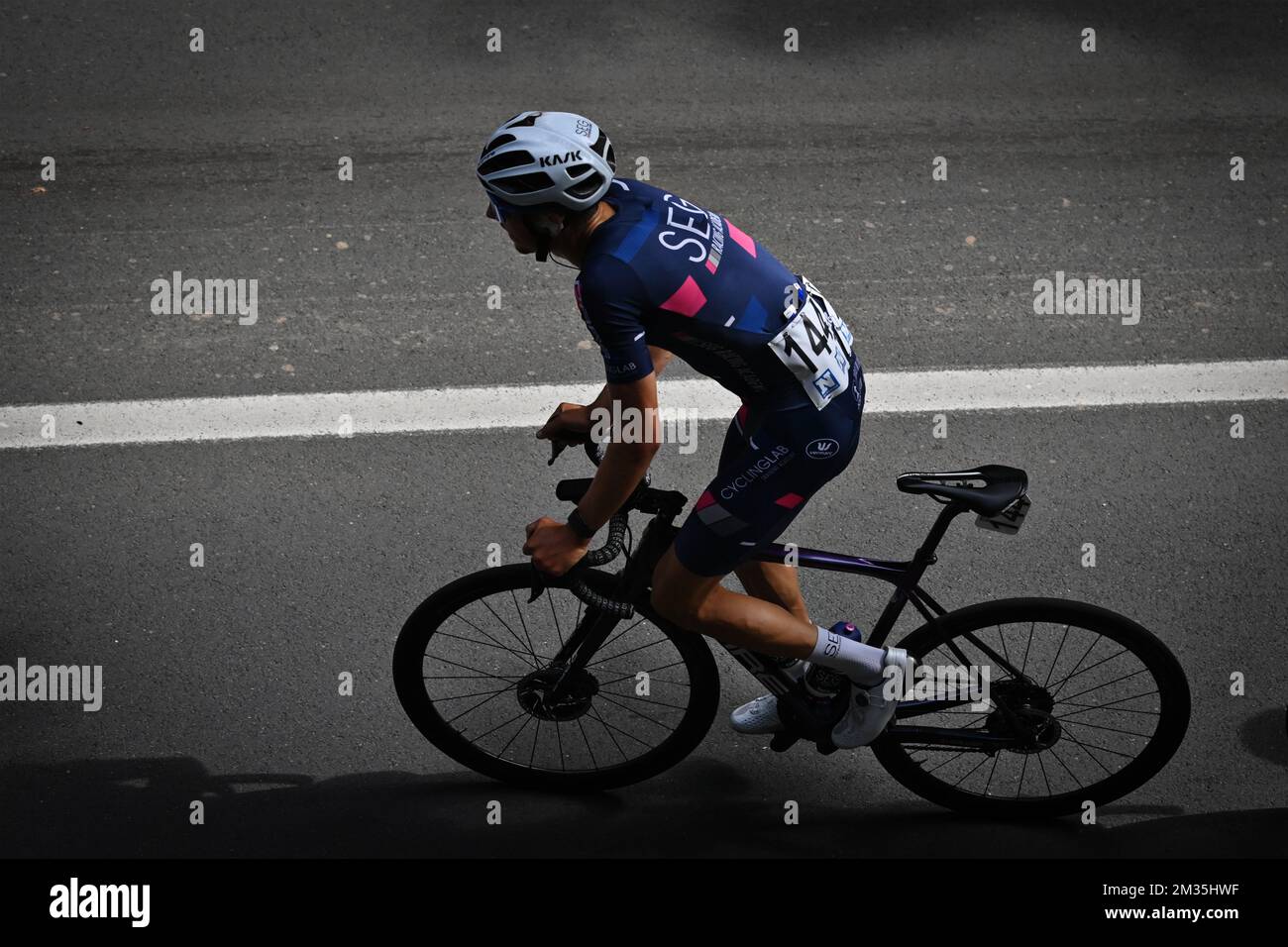 L'illustration montre le Keizersberg photographié lors de la course cycliste  d'une journée 'GP Jef Scherens' à Louvain, dimanche 15 août 2021. BELGA  PHOTO DAVID STOCKMAN Photo Stock - Alamy