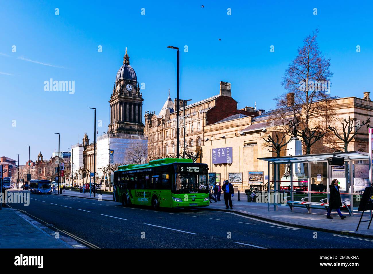 Victoria Square, Leeds, West Yorkshire, Yorkshire and the Humber, England, United Kingdom, Europe Banque D'Images