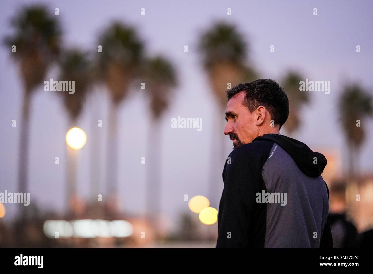 Gums Sven de Gent photographiés le jour de l'arrivée au camp d'entraînement d'hiver de l'équipe belge de football de première division KAA Gent, à Oliva, Espagne, le lundi 03 janvier 2022. BELGA PHOTO JASPER JACOBS Banque D'Images