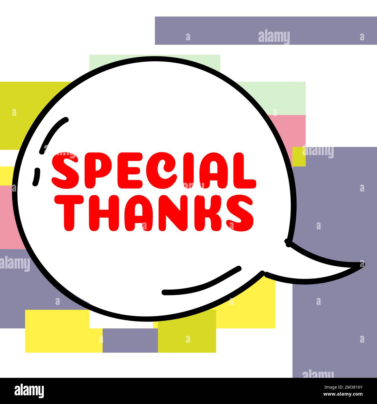 Enseigne à écriture manuscrite Special Merci. Approche commerciale expression d'appréciation ou de gratitude ou d'une reconnaissance Banque D'Images