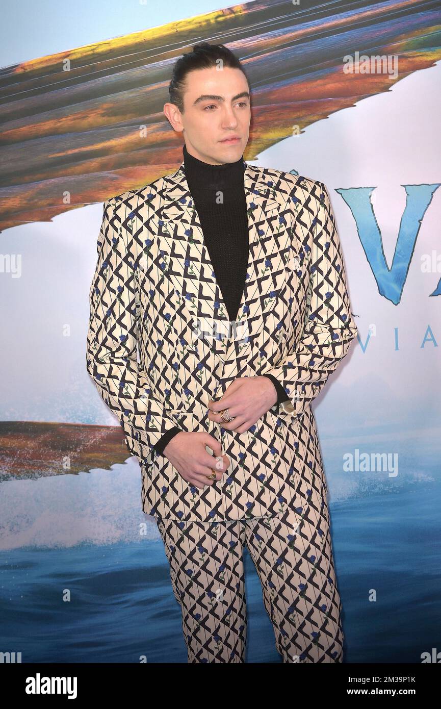 Rome, Italie. 13th décembre 2022. Michele Bravi assiste à la première italienne du film 'Avatar: Le chemin de l'eau' Rome, (Italie) 13 décembre 2022 Credit: dpa/Alamy Live News Banque D'Images