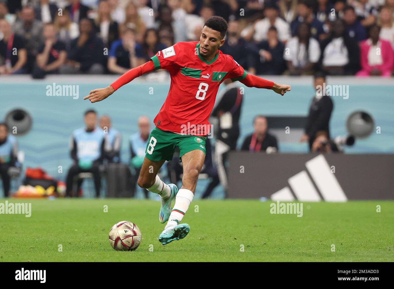 Affiche Officielle Équipe Du Maroc Coupe Du Monde 2022 – Hakimi, Ziyech, Ounahi