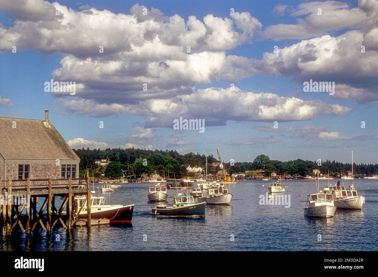 Cundys Harbour, Maine Banque D'Images