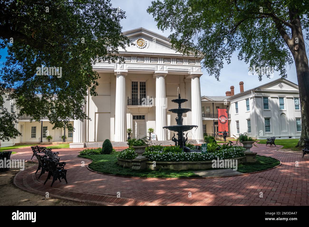 Little Rock, AR, États-Unis - 9 septembre 2022 : la vieille maison d'État Banque D'Images