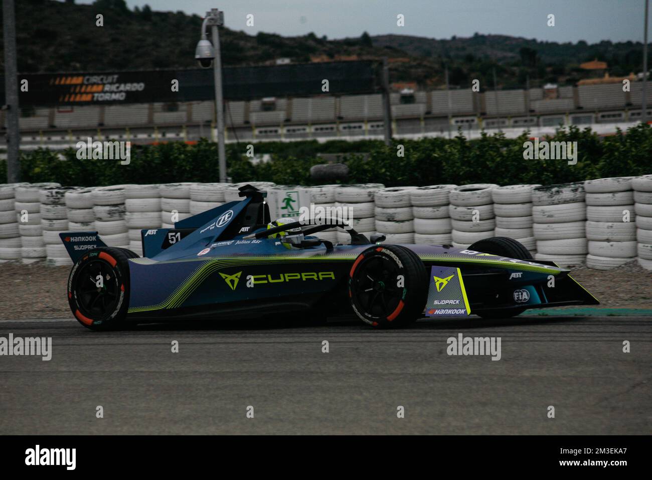 Nico Mueller lors des tests de pré-saison ABB Formule E 2023 à Valence (Espagne) Banque D'Images