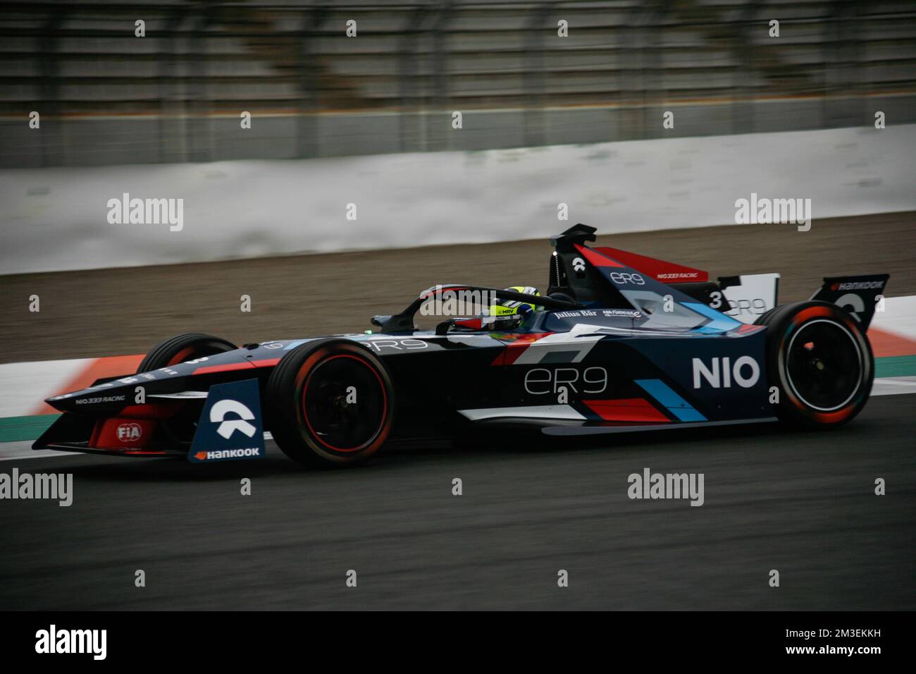 Sergio Sette-Cámara pendant les tests de pré-saison 2023 de Formule E à Valence (Espagne) Banque D'Images