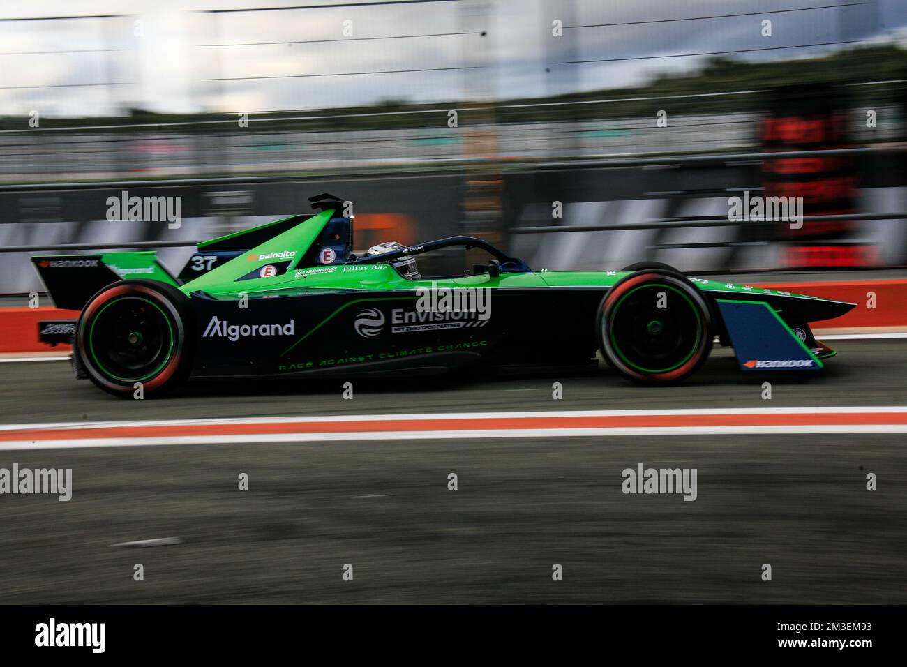 Nick Cassidy pendant les tests de pré-saison 2023 de Formule E à Valence (Espagne) Banque D'Images