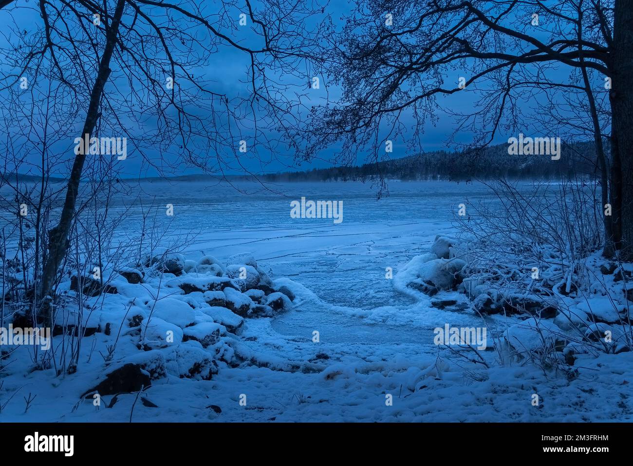 Photos de paysage de la ville de Ludvika en Suède Banque D'Images