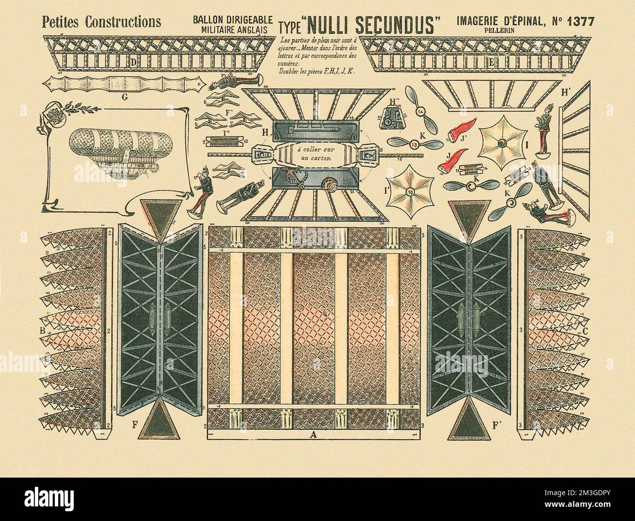 Échelle de lettre Banque D'Images