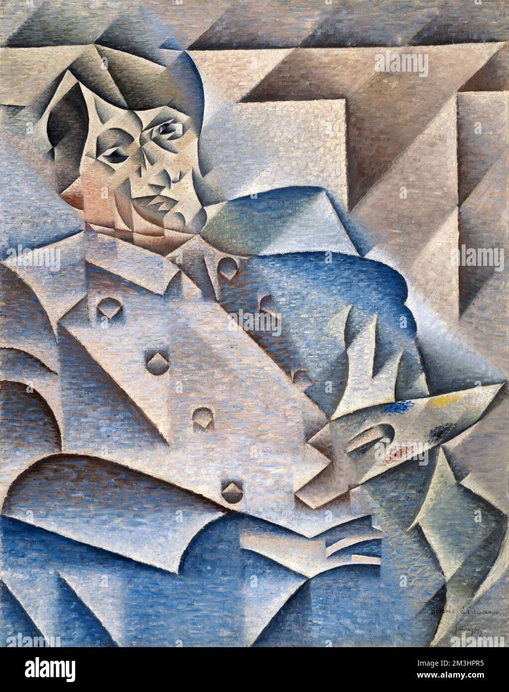 Juan gris (1887–1927) titre Portrait de Pablo Picasso Date de janvier 1912 à février 1912 Banque D'Images