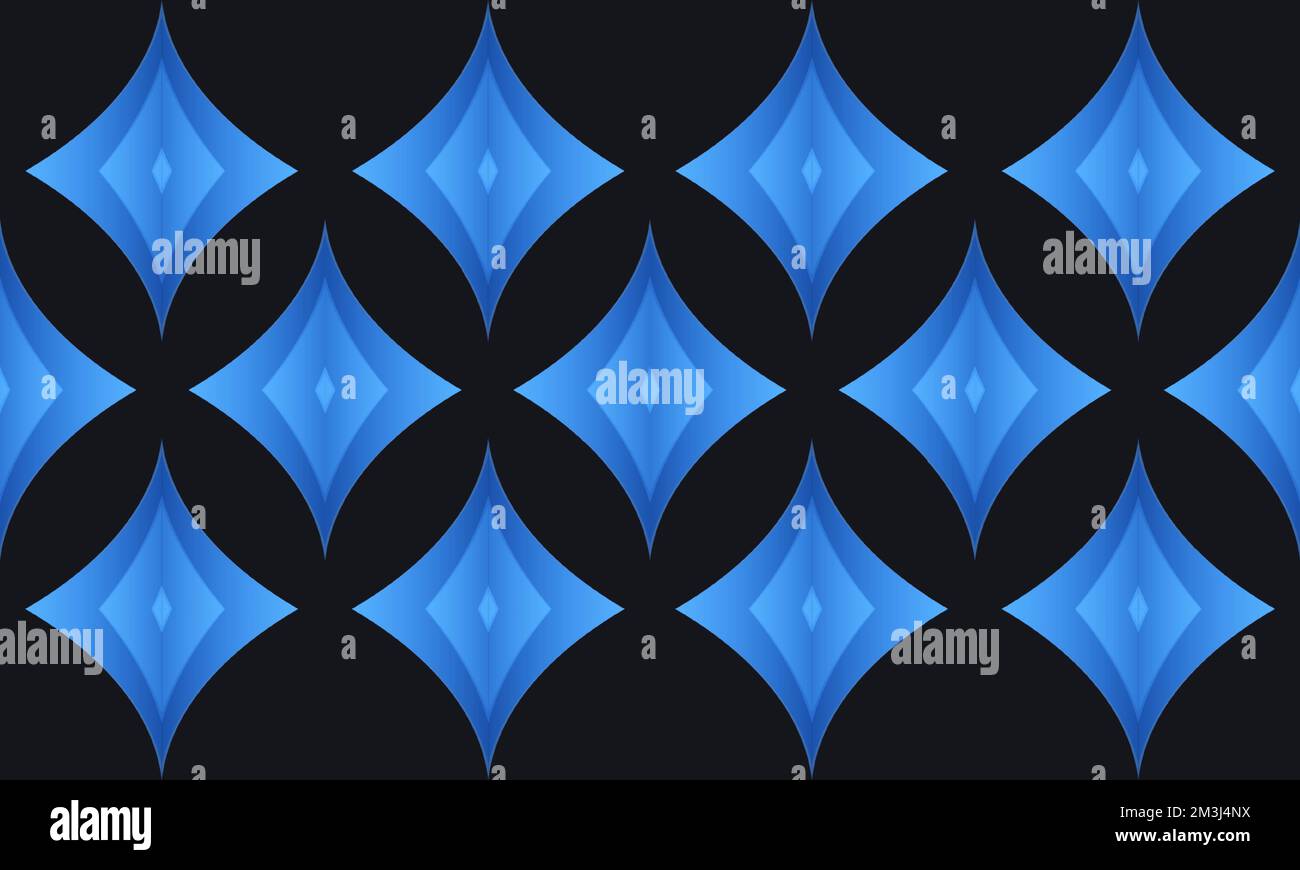 Motif de lumière bleu pâle sur fond sombre. Illustration vectorielle. Illustration de Vecteur