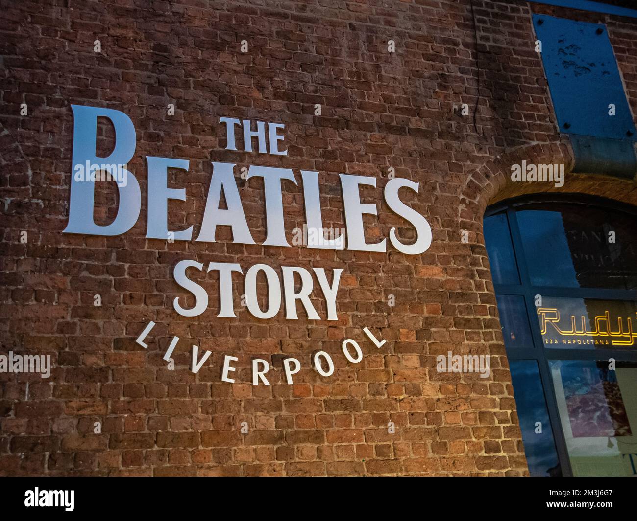 The Beatles Story Museum à Liverpool. Banque D'Images