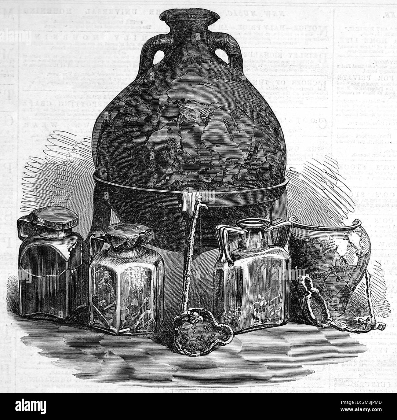 Antiquités romaines Banque D'Images