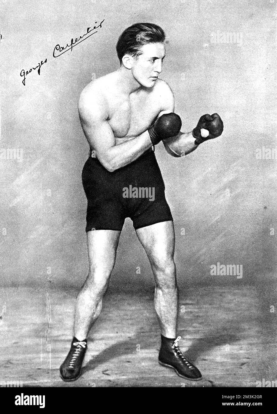 Georges carpentier french boxer Banque de photographies et d'images à haute  résolution - Alamy