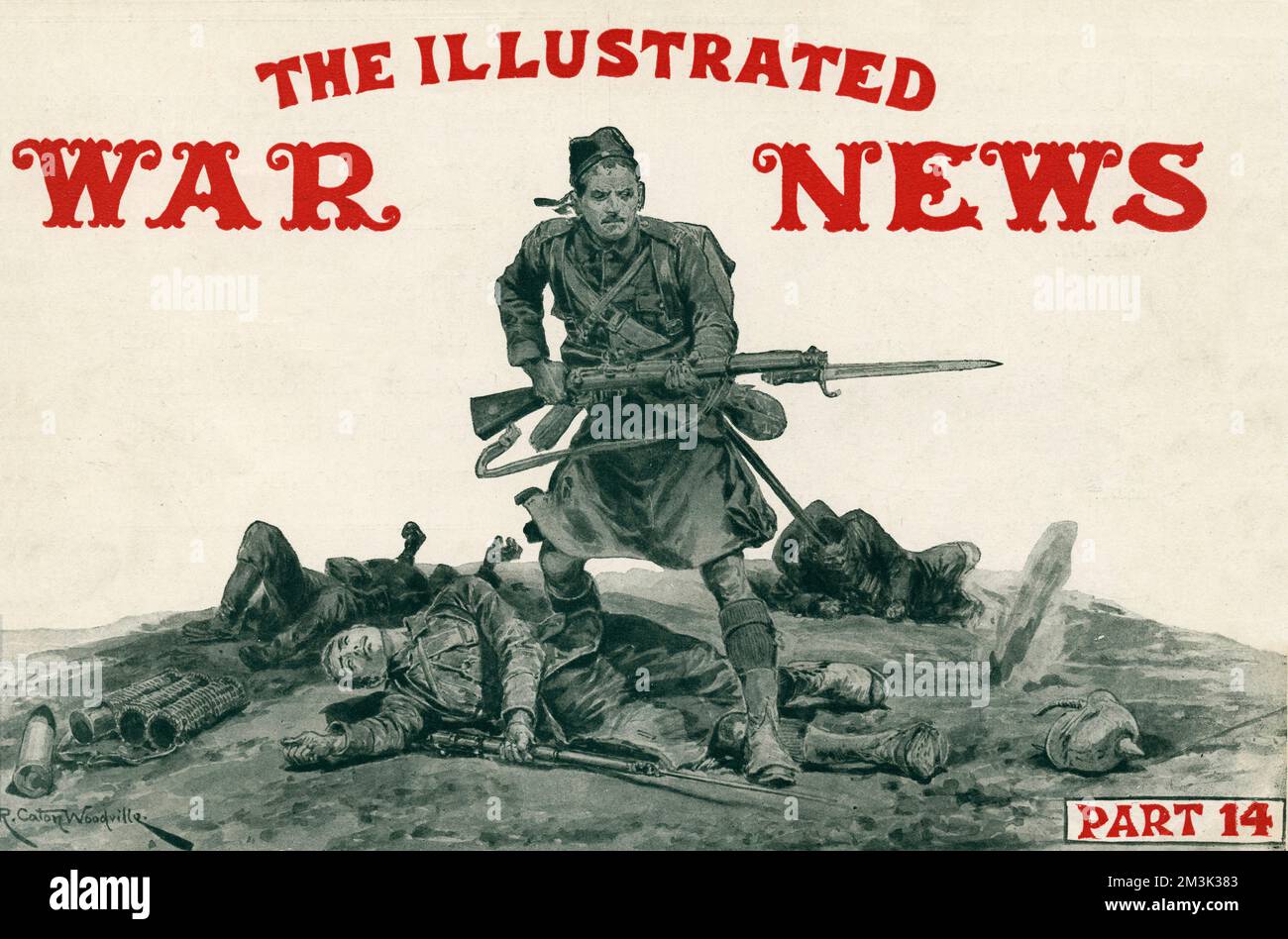 Le dernier homme debout Banque D'Images