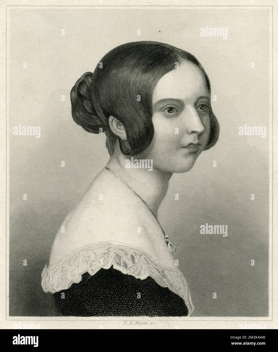 Sa Majesté la reine Victoria Banque D'Images