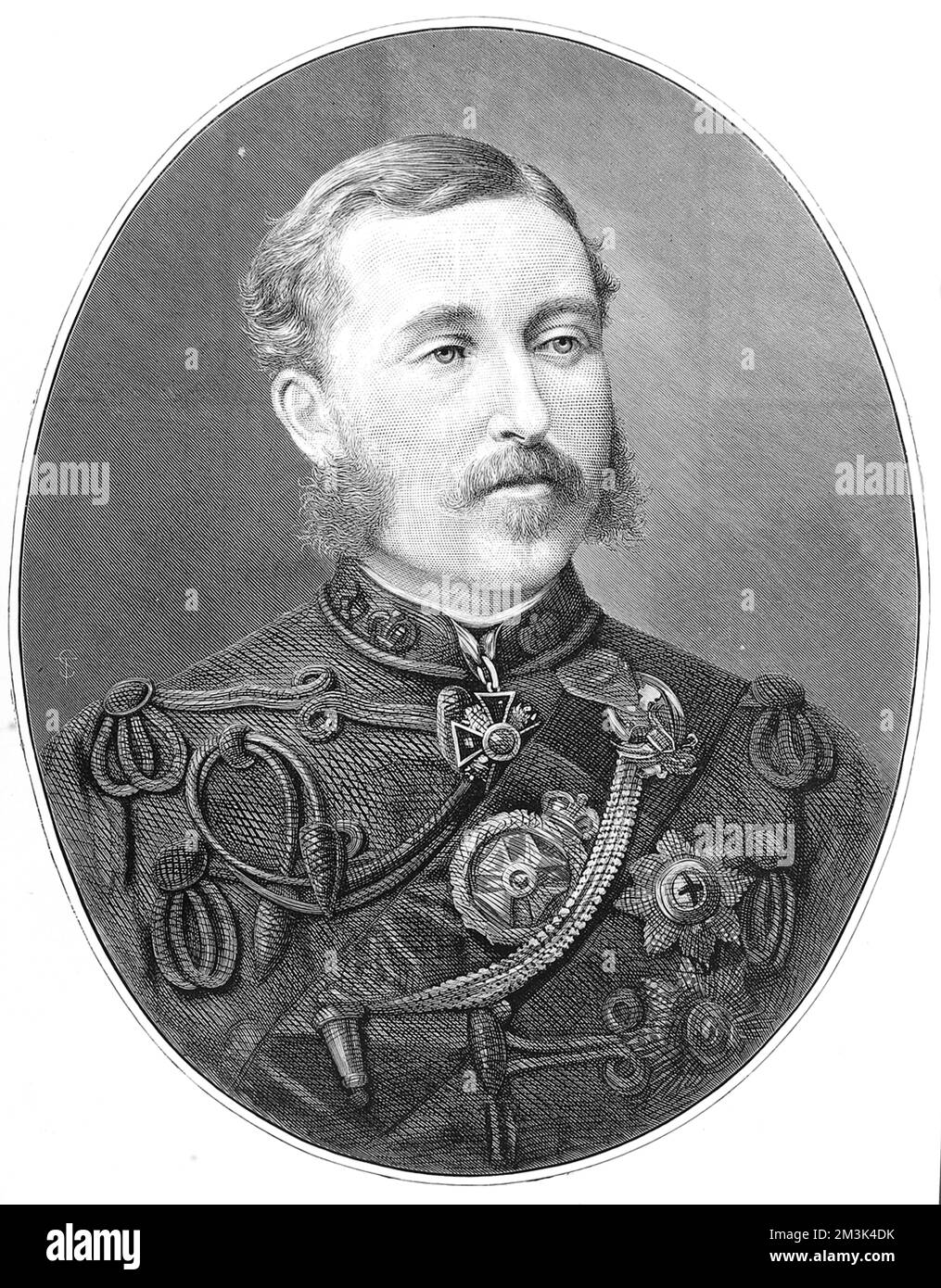 Le prince Arthur, duc de Connaught Banque D'Images