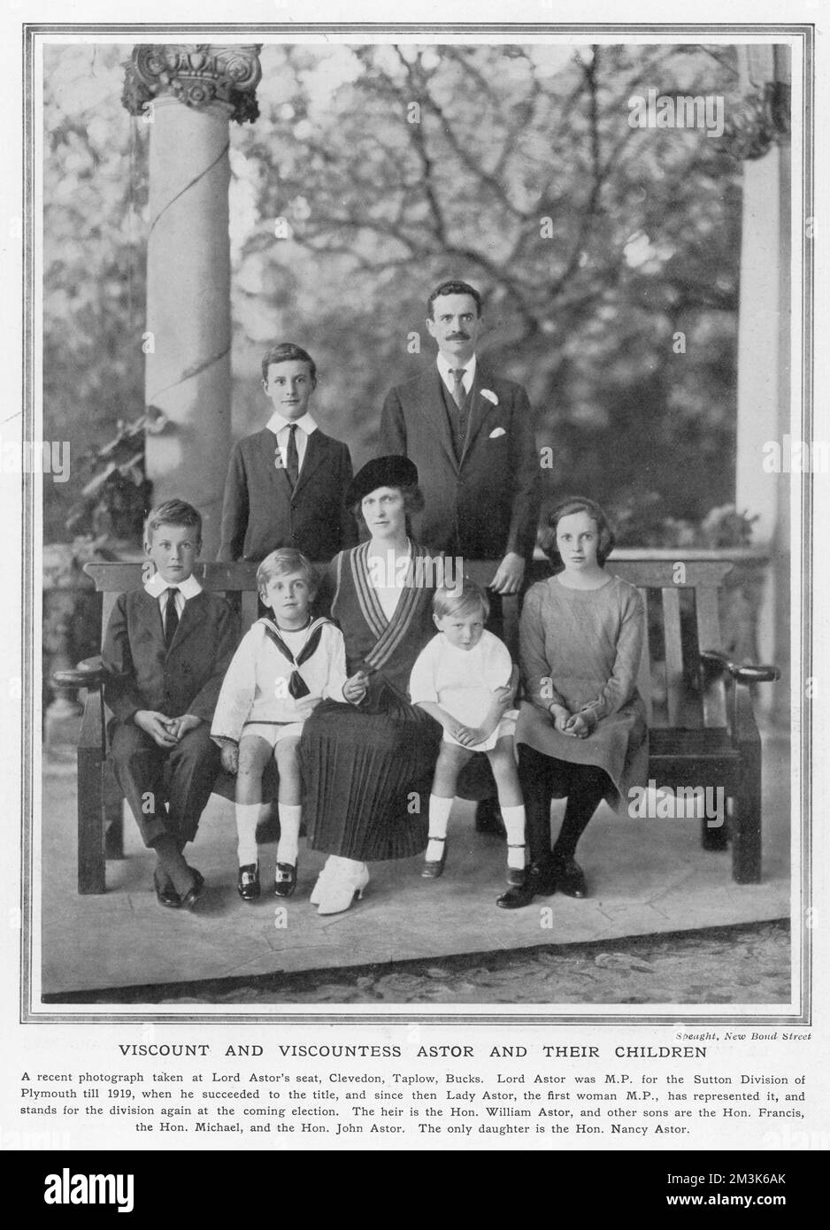 Siège de Lord Astor, Clevedon, talolow, Bucks. Lord Astor a été député de la division Sutton de Plymouth jusqu'en 191, après avoir succédé à Lady Astor a représenté le poste, devenant la première femme députée de 1922 Banque D'Images