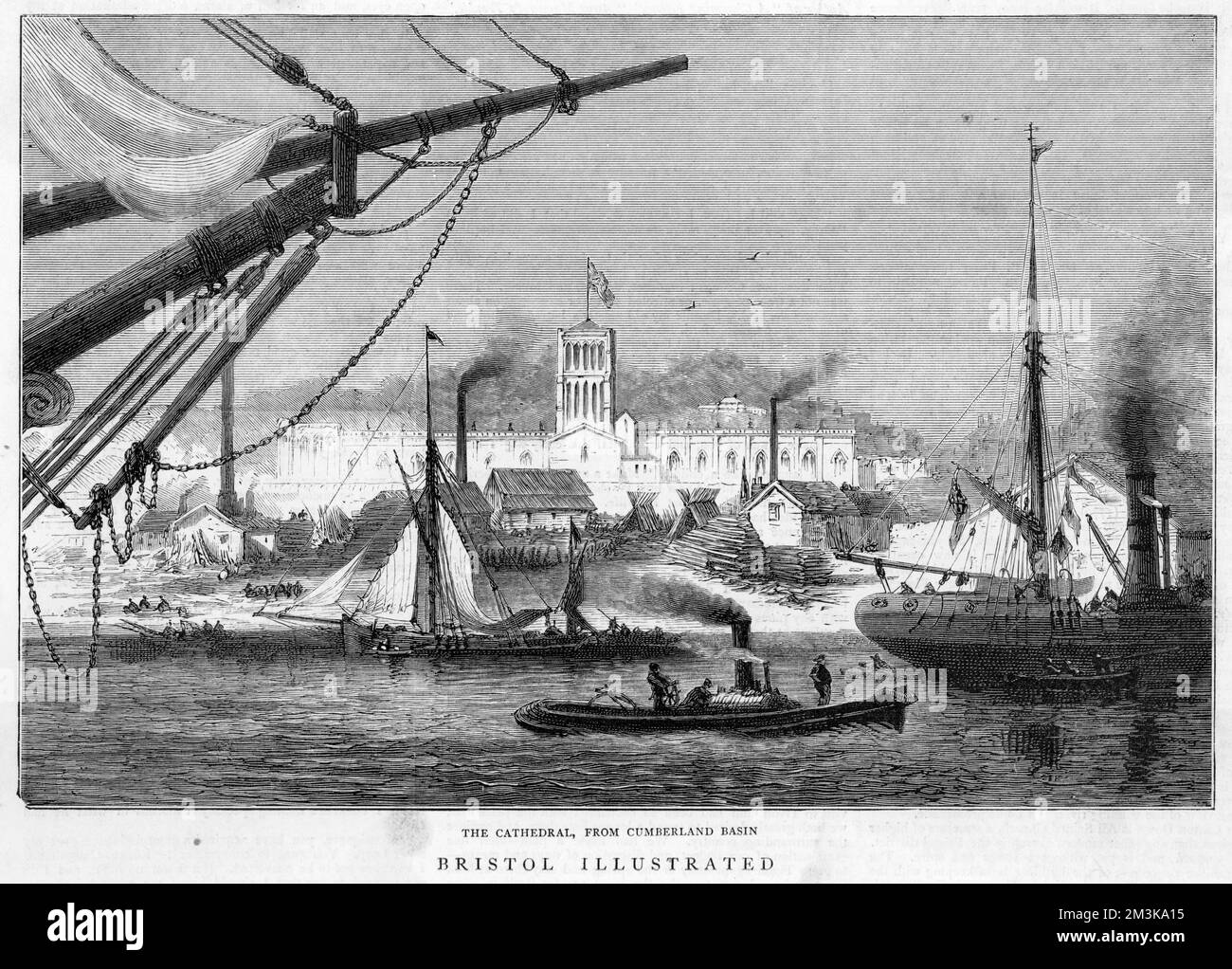 CATHÉDRALE DE BRISTOL Banque D'Images