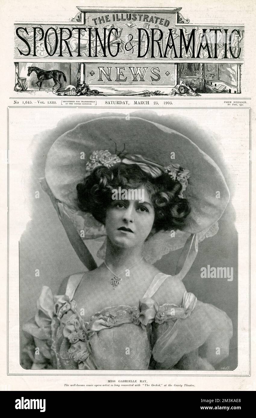Gabrielle Ray Banque D'Images