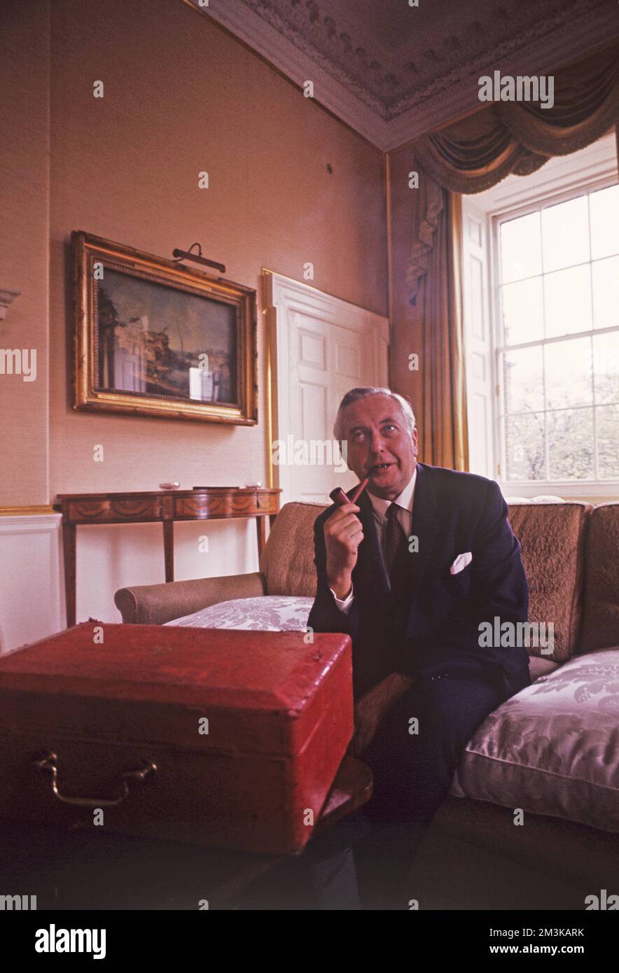 Harold Wilson Banque D'Images