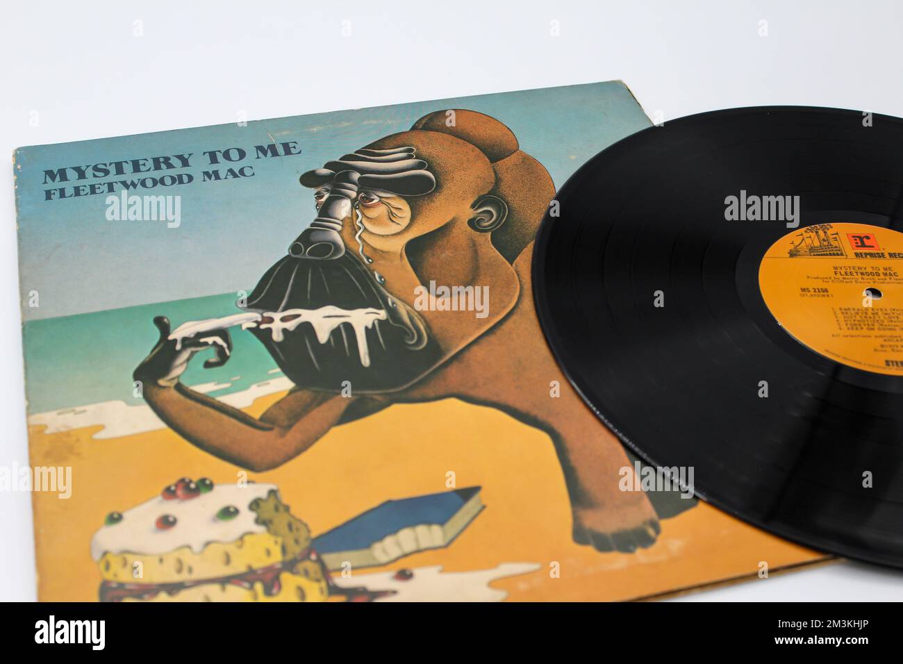 , FL, Etats-Unis: 30 novembre 2022: Rock et soft rock groupe, Fleetwood Mac album de musique sur vinyle disque LP. Intitulé: Couverture de l'album mystère pour moi Banque D'Images