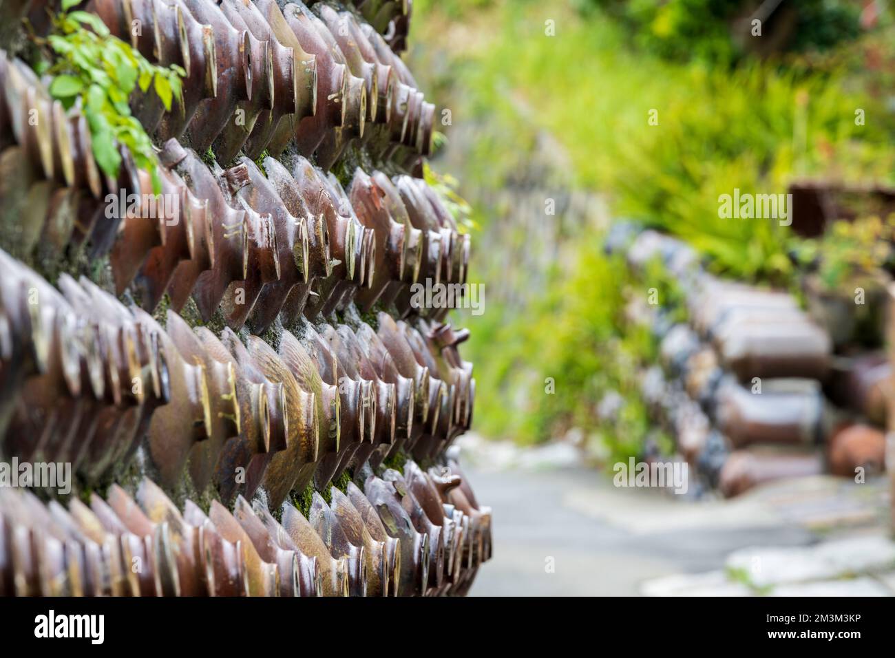 Sentier de poterie à Tokoname, Aichi, Japon Banque D'Images