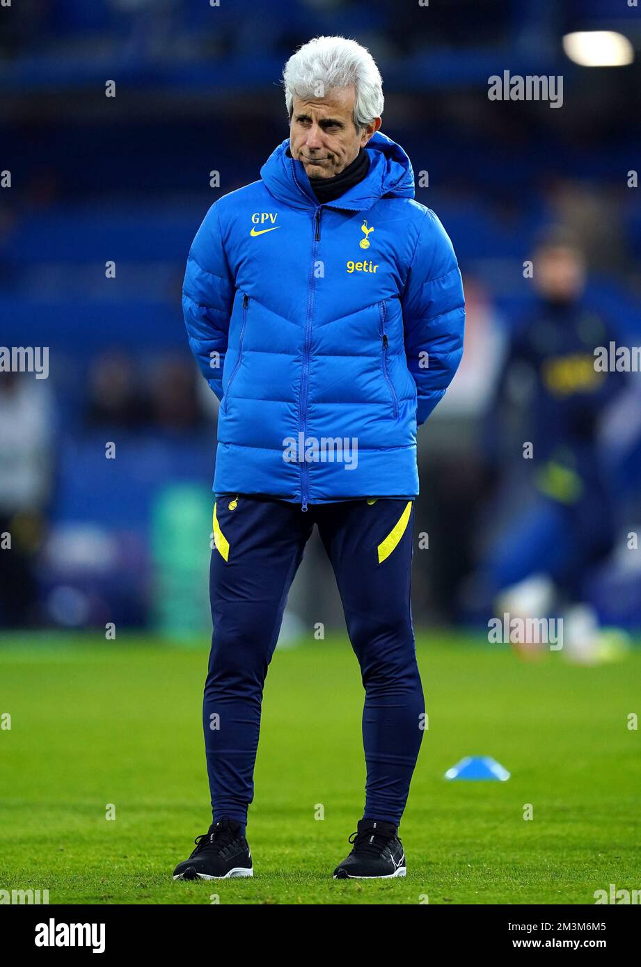 Photo du dossier datée du 23-01-2022, de l'entraîneur de fitness Tottenham Hotspur Gian Piero Ventrone. Très respecté entraîneur de forme physique mort soudaine de Ventrone en octobre 61 a secoué Tottenham où il avait travaillé pendant les 11 mois précédents. Ventrone a suivi Antonio Conte à Spurs et a travaillé avec lui dans plusieurs autres clubs. Ses méthodes intenses à Juventus au début du 90s' ont été révolutionnaires et il a également travaillé avec l'Italie à la victoire de la coupe du monde 2006. Date de publication : vendredi 16 décembre 2022. Banque D'Images