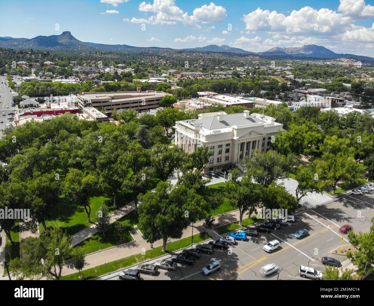 Palais de justice de Prescott Banque D'Images