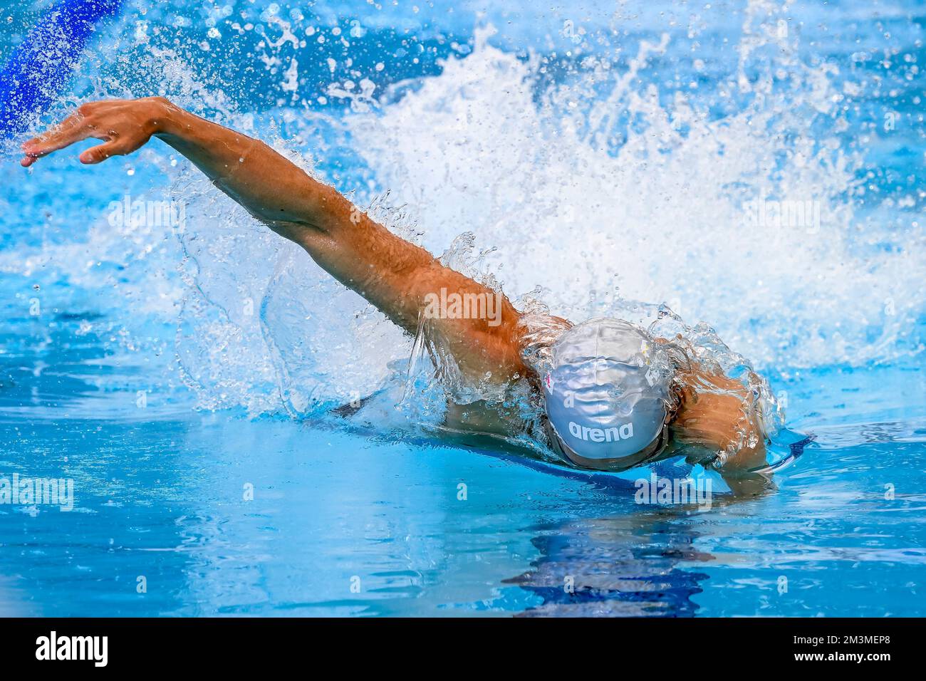 Melbourne, Australie. 16th décembre 2022. Jordan Crooks of Cayman Islands participe aux concours Freestyle Men Heats 50m lors des Championnats du monde de natation de courte durée de la FINA au Melbourne Sports and Aquatic Centre à Melbourne, Australie, 16 décembre 2022. Photo Giorgio Scala/Deepbluemedia/Insidefoto crédit: Insidefoto di andrea staccioli/Alamy Live News Banque D'Images