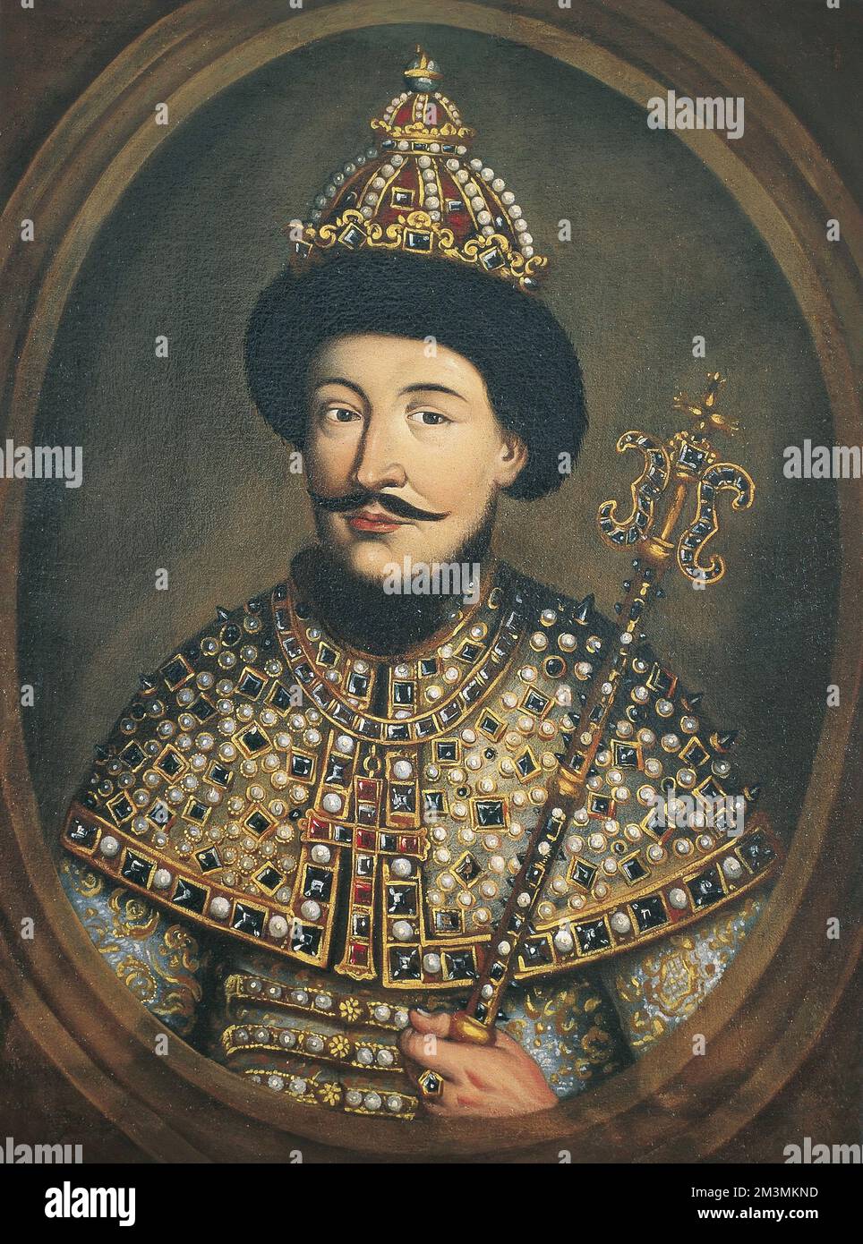 Alexis de Russie - Aleksey Mikhaïlovitch - Tsar de Russie - années 1670 Banque D'Images