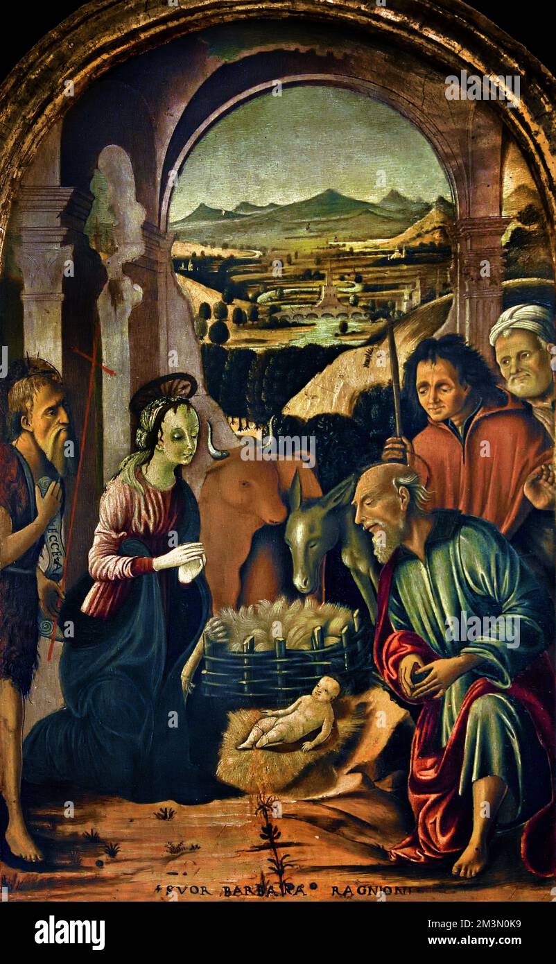 Tableau Saint Jean-Baptiste – Atelier Granacci, Toile Sur Bois, Prêt à Poser